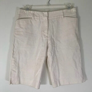 Paul Smith Shorts Women’s W 29” Size 10 Cream Off White Bermuda Shorts